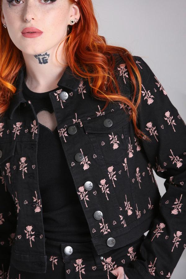 Hell Bunny The Lover Jacket Black
