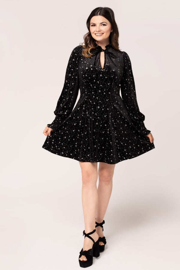 Hell Bunny Vela Dress Black