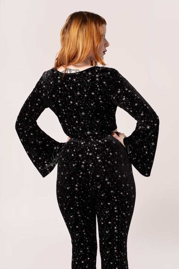 Hell Bunny Vela Top Black