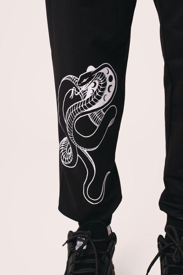 Hell Bunny Venom Joggers Black