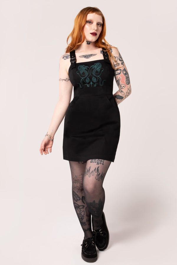 Hell Bunny Venom Mini Dress Black