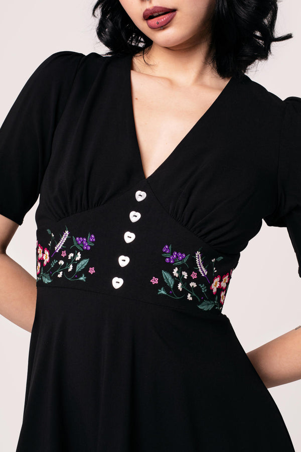 Hell Bunny Winnie Dress Black