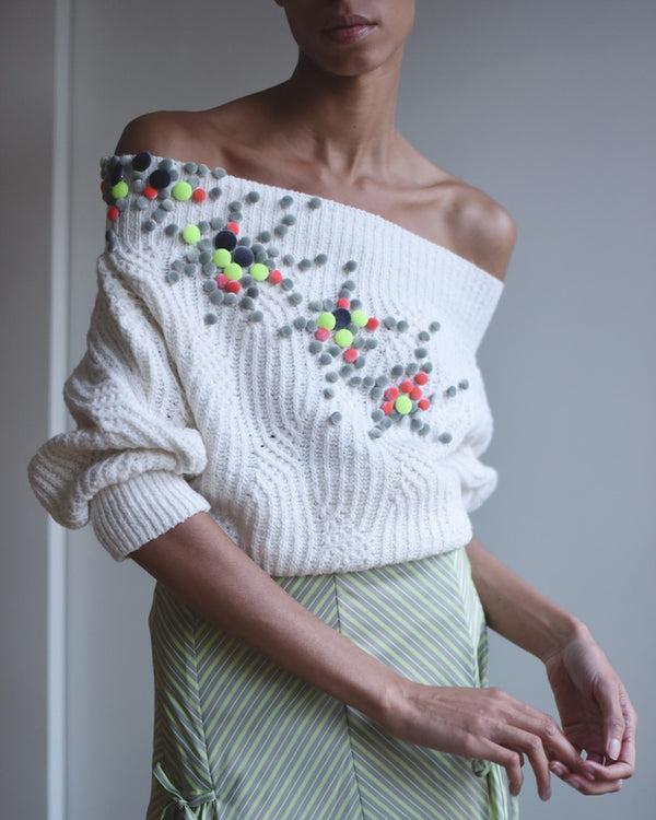 Hellessy Alex Sweater Snow White