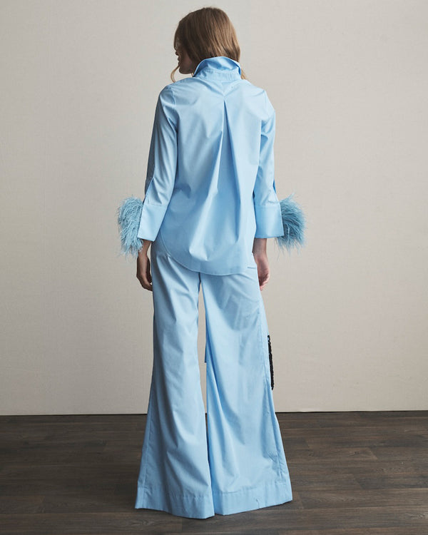 Hellessy Anatole Shirt Shadow Blue