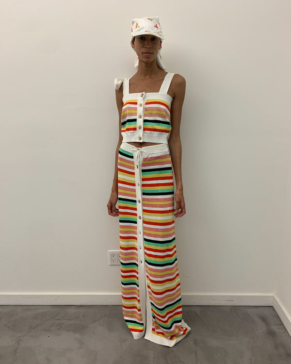 hellessy Andrea Skirt Multicolor Stripe