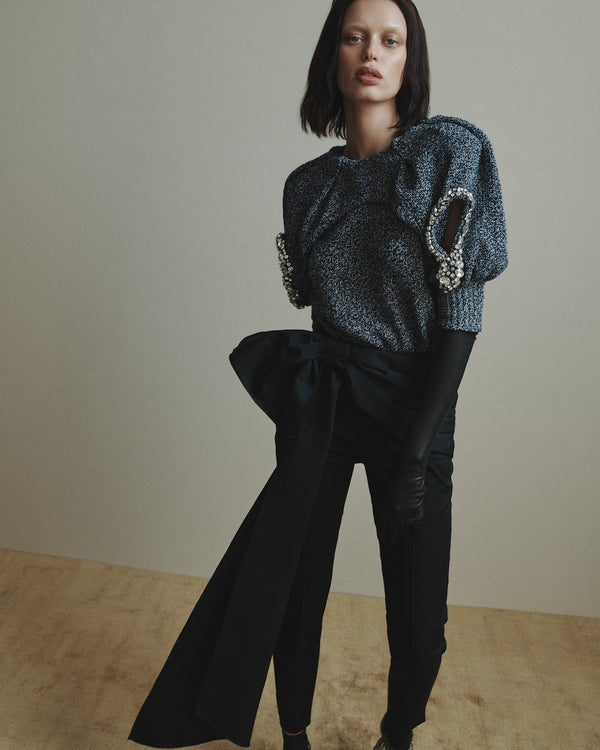 Hellessy Ara Sweater Heathered Navy