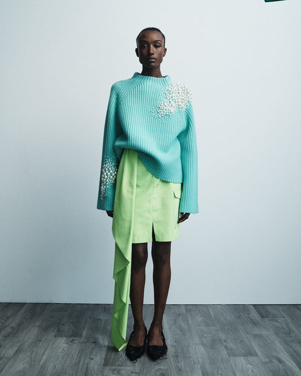 Hellessy Ariel Sweater Aqua