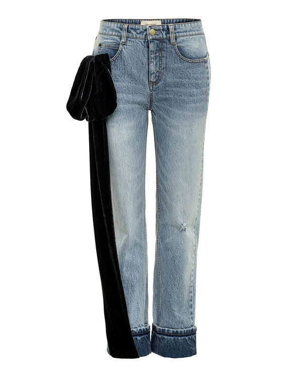 hellessy Arin Jeans Medium Wash/Gunmetal