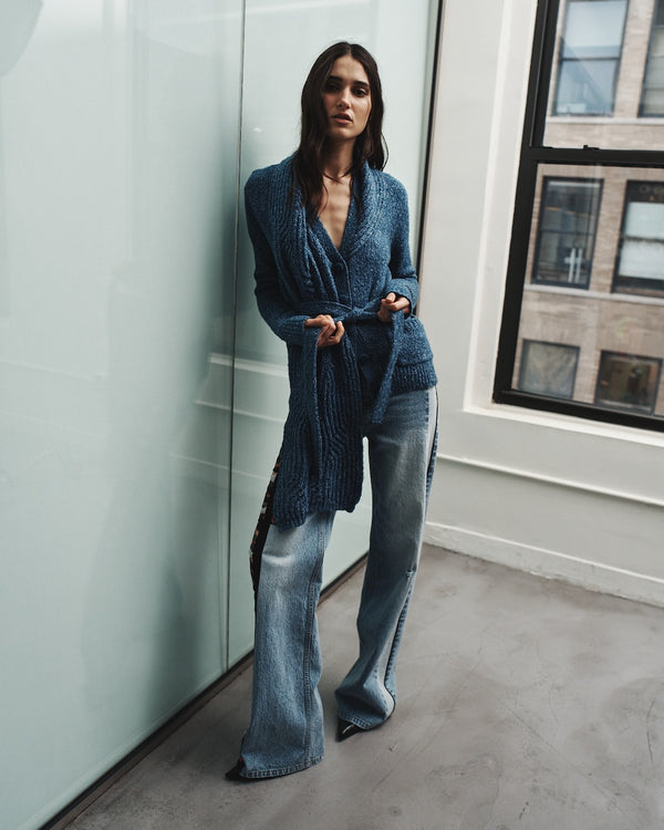 Hellessy Arran Cardigan Indigo