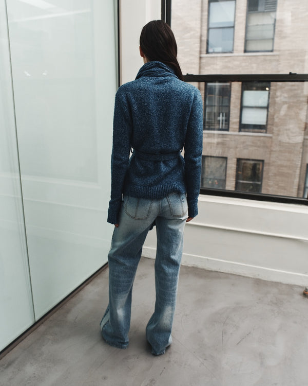 Hellessy Arran Cardigan Indigo
