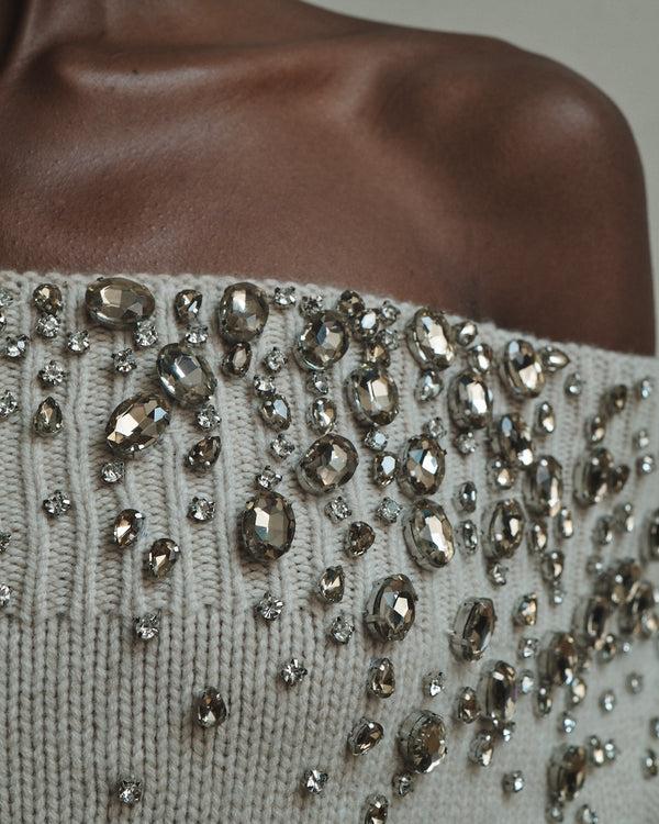 Hellessy Astra Sweater Dress Cloud