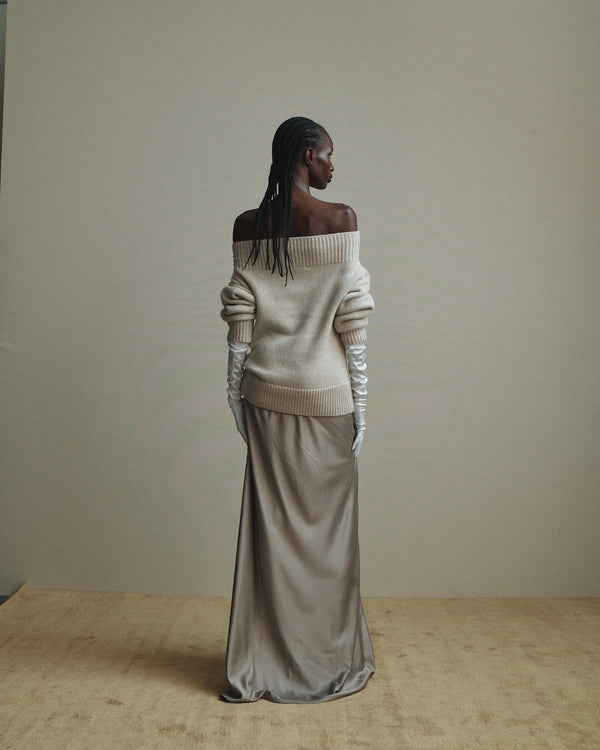 Hellessy Astra Sweater Dress Cloud