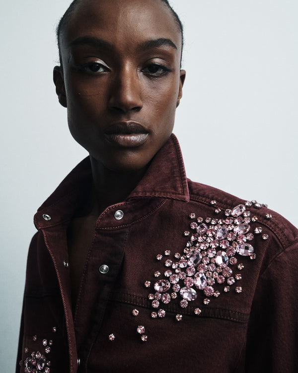 Hellessy Becky Shirt Eggplant