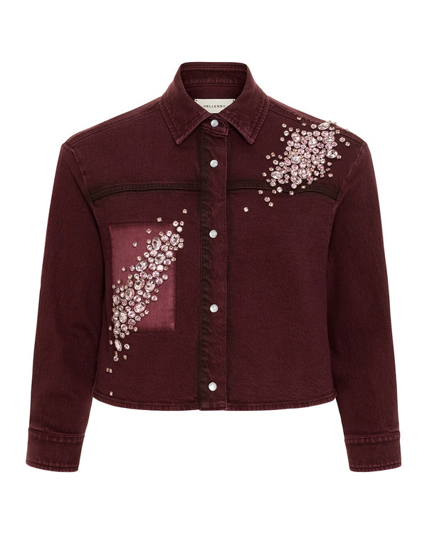 hellessy Becky Shirt Eggplant