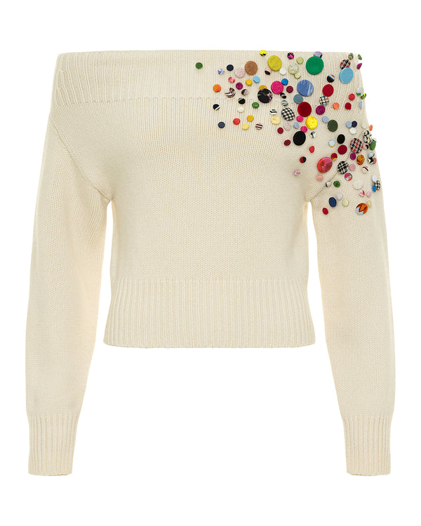 hellessy Bruno Sweater Warm White