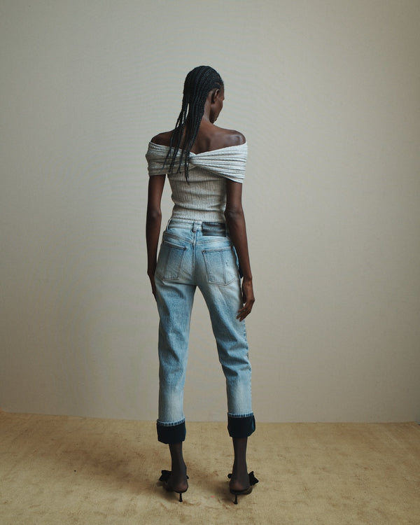 Hellessy Clara Top Heather Grey