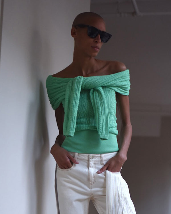 Hellessy Clara Top Peppermint