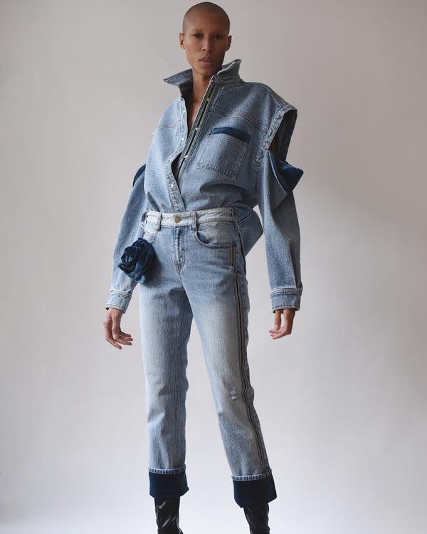 Hellessy Culter Shirt Medium Wash