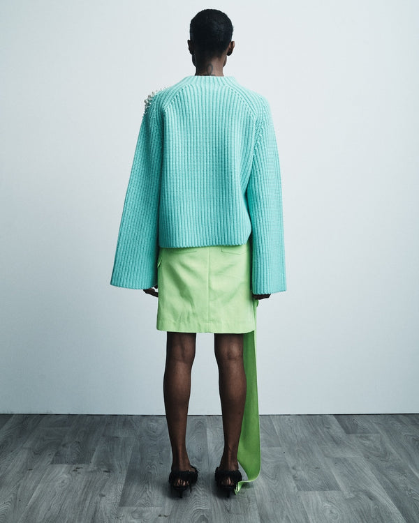 Hellessy Dita Skirt Apple Green