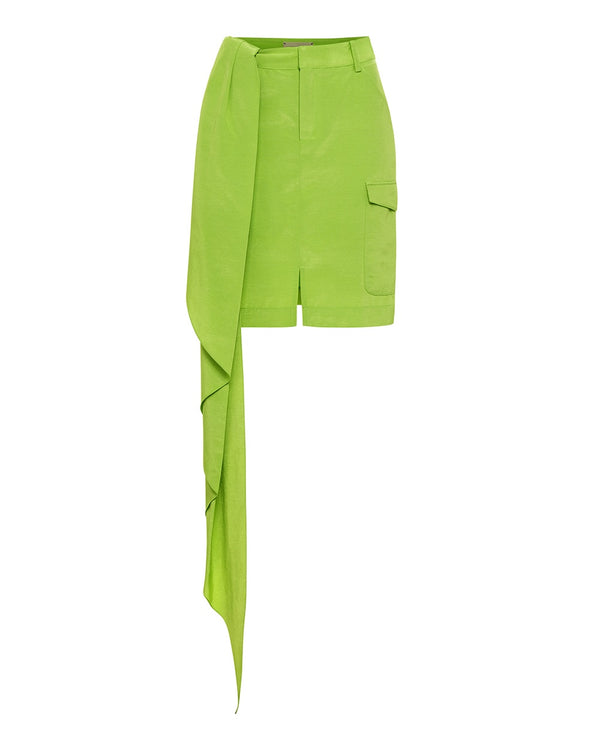 hellessy Dita Skirt Apple Green