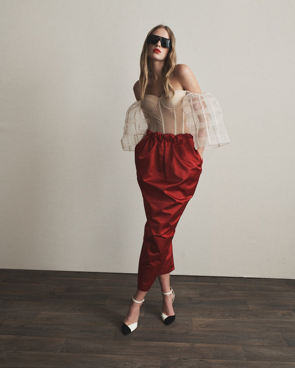 hellessy Emma Dress Red