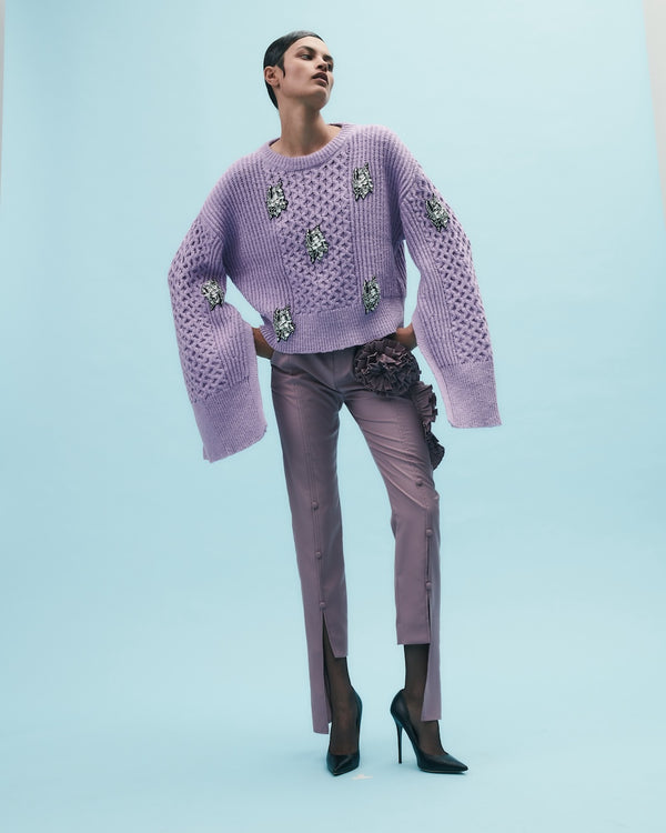 hellessy Ezra Sweater Lilac