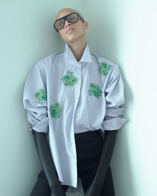 Hellessy Flo Shirt Blue And Floral