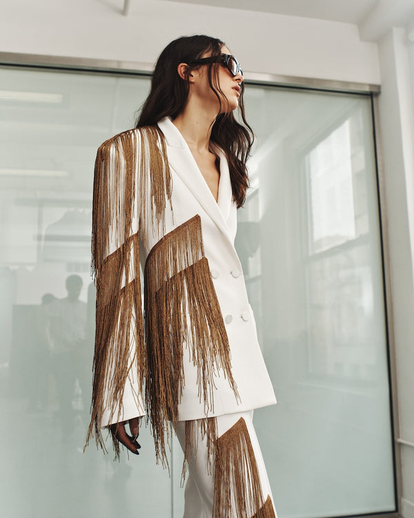 Hellessy Gaspard Blazer Ivory