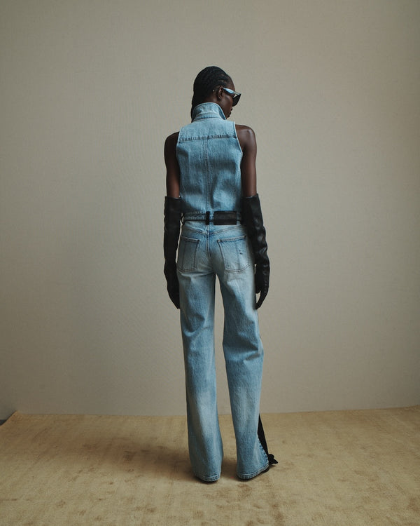 Hellessy Hiro Jumpsuit Medium Wash