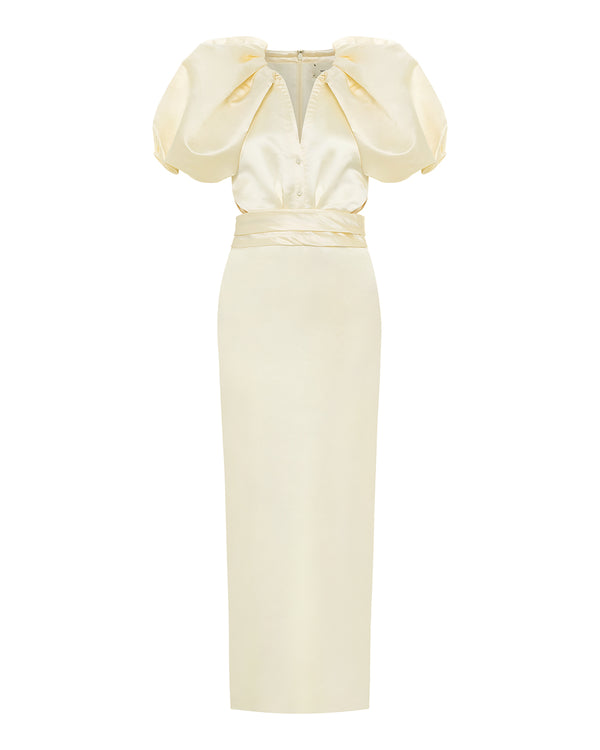 hellessy Indya Dress Ivory