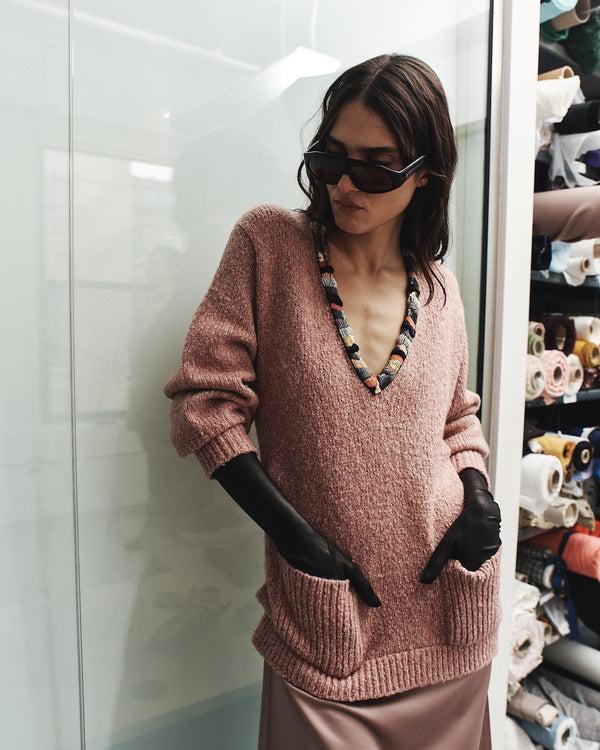Hellessy Ingie Dress Rose/Truffle