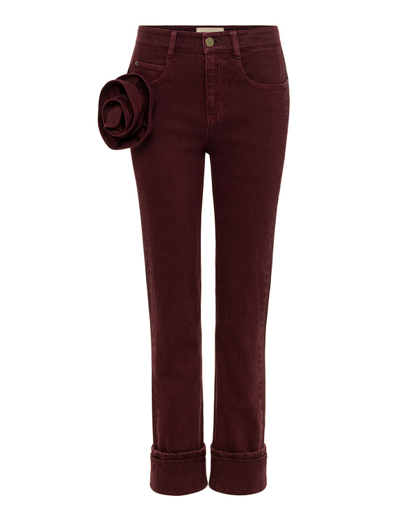 hellessy Isa Jeans Eggplant