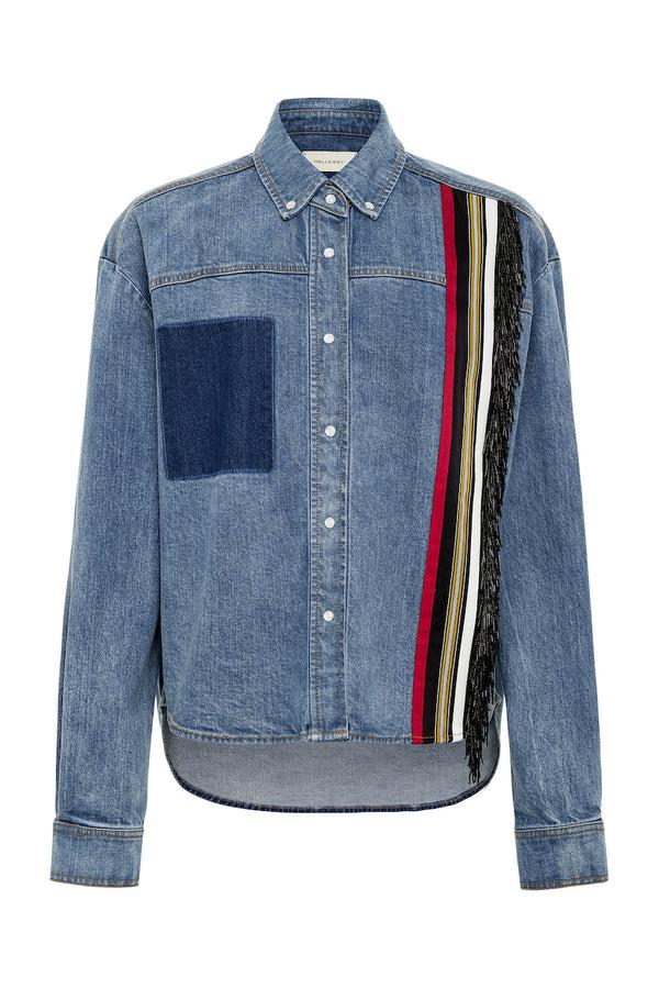 hellessy Keiko Shirt Medium Wash