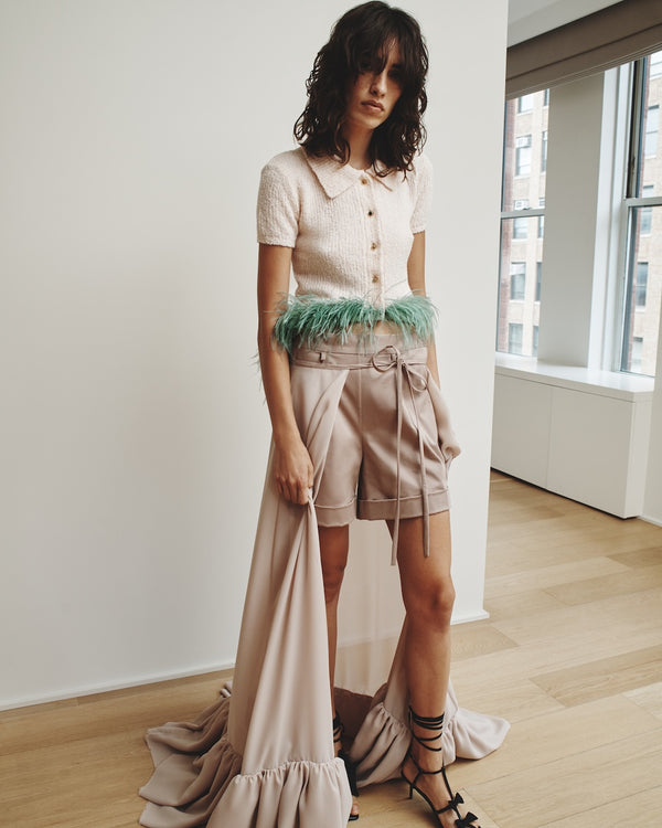 hellessy Kendrick Shorts Taupe