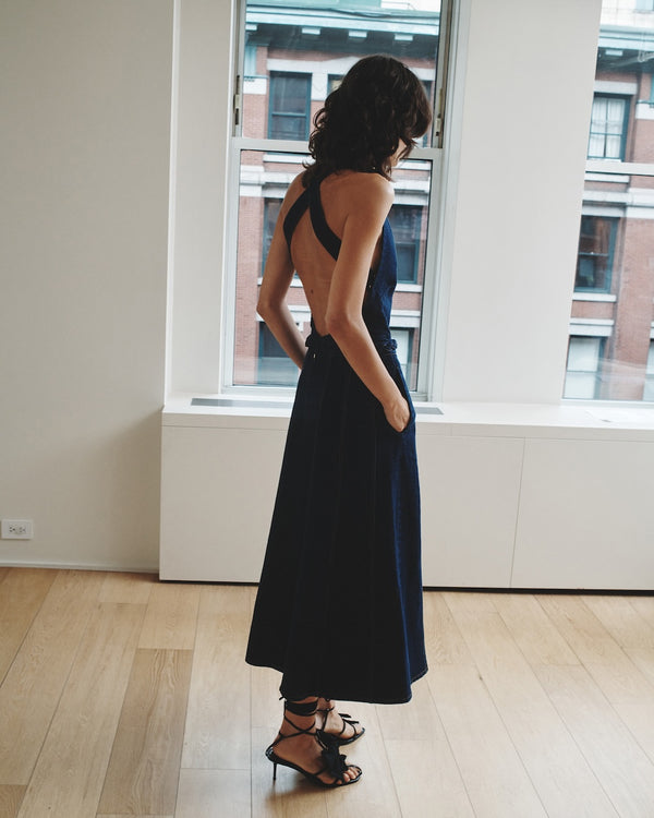 Hellessy Kika Dress Dark Wash