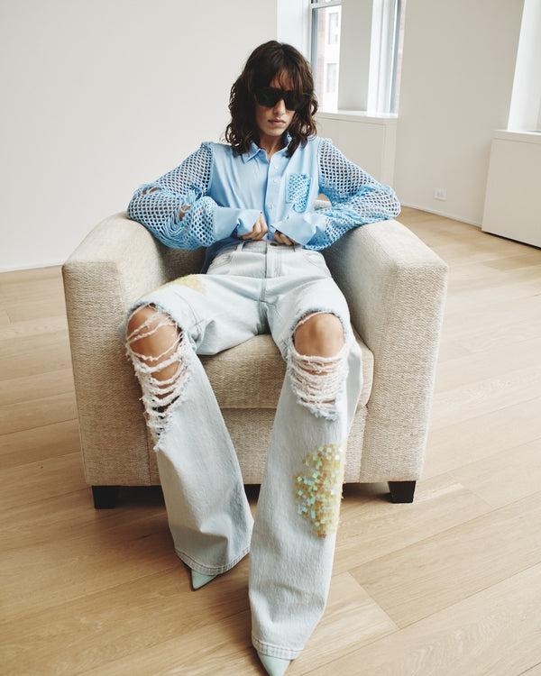 Hellessy Lazar Shirt Sky Blue