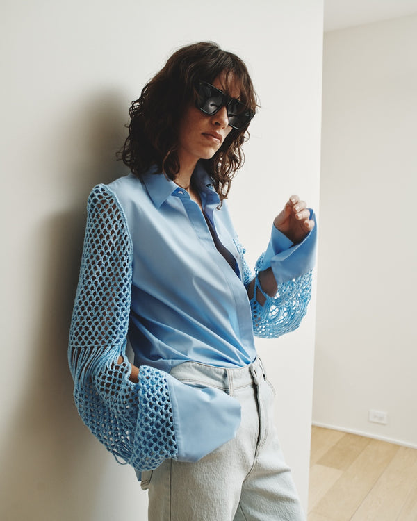 Hellessy Lazar Shirt Sky Blue