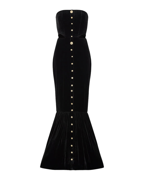 hellessy Linda Gown Black