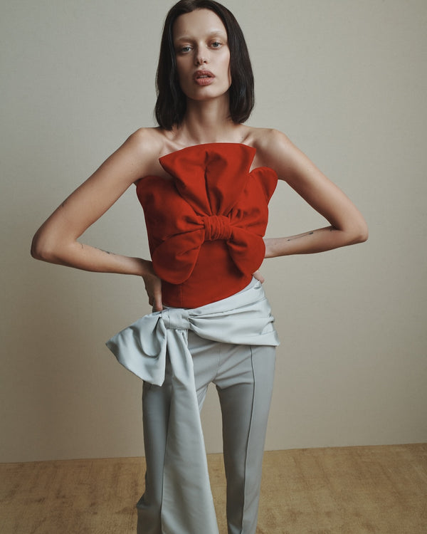 Hellessy Luisa Bustier Scarlet