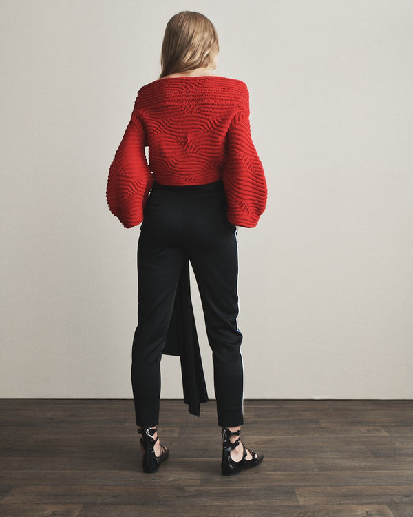 Hellessy Magalie Cardigan Red