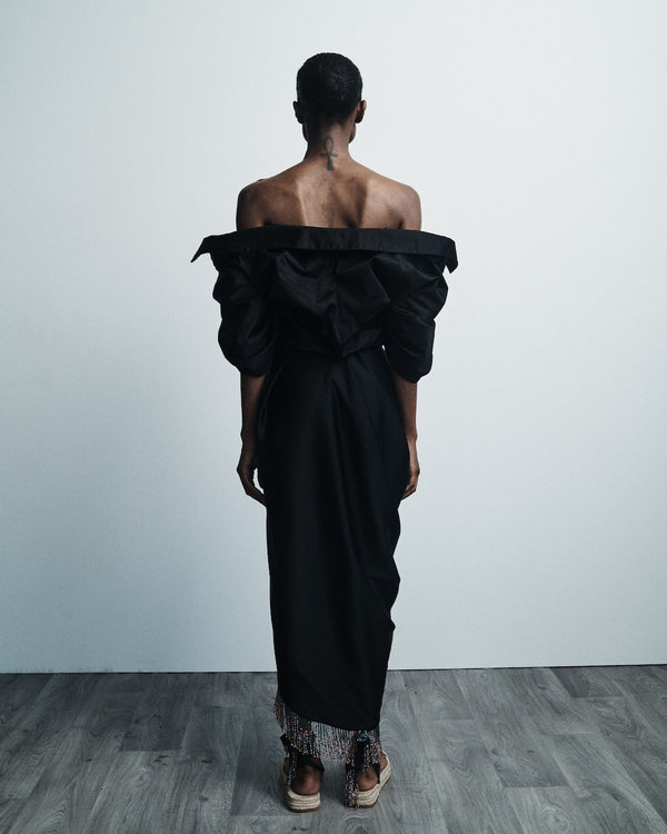 Hellessy Magda Bustier Black