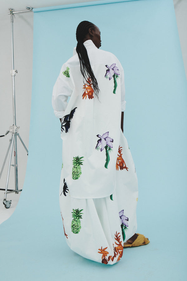 Hellessy Miller Shirt White/Multicolor