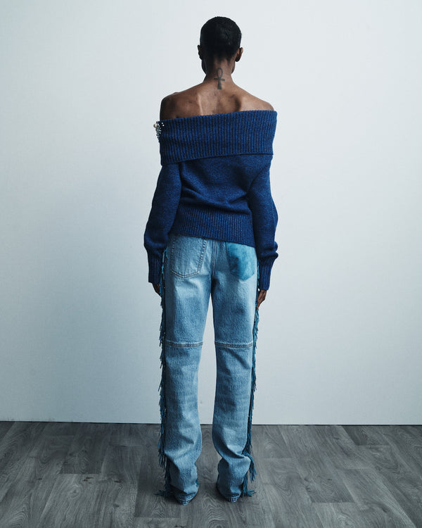 Hellessy Morgan Sweater Indigo