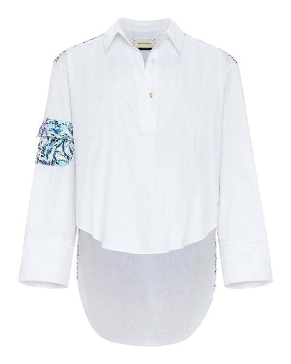 hellessy Myles Shirt White