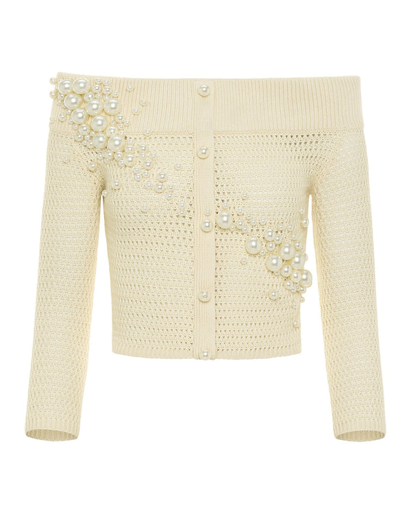 hellessy Nami Knit Ecru