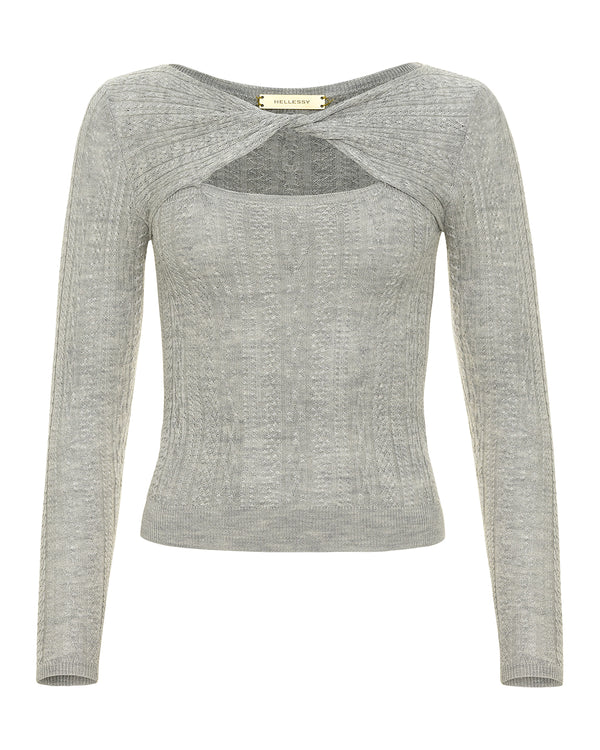 hellessy Nate Sweater Heather Grey