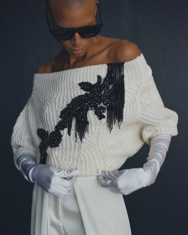 hellessy Nolan Sweater Snow White