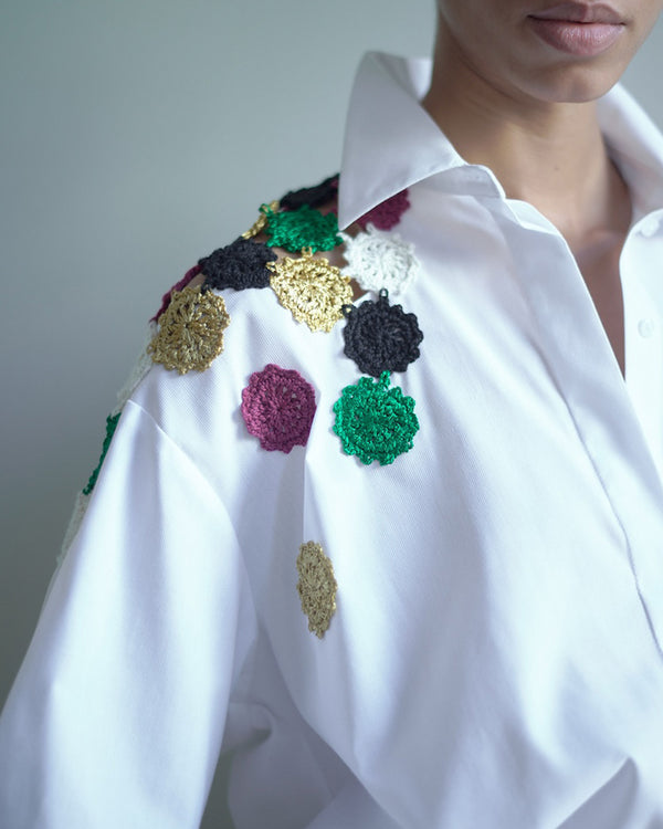 Hellessy Oren Shirt White