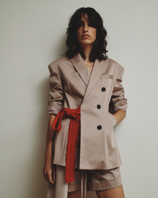 hellessy Primrose Blazer Taupe