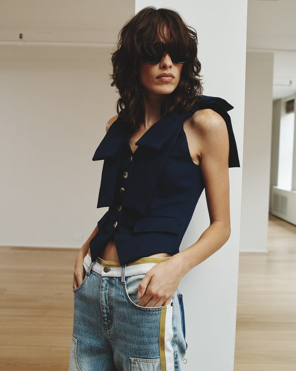 Hellessy Reece Vest Midnight